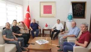 MADENİ İŞLER ODASINDAN BAŞKAN KARABACAK'A ZİYARET