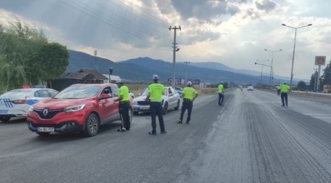 TRAFİK 'DEN BAYRAM DENETİMİ 
