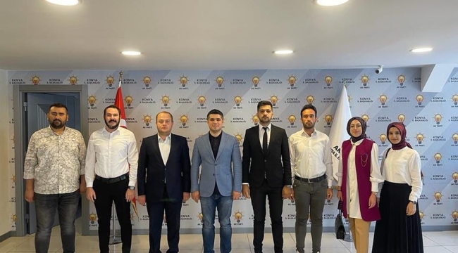Ak Parti Akşehir Gençlik Kolları Başkanlığında görev değişimi