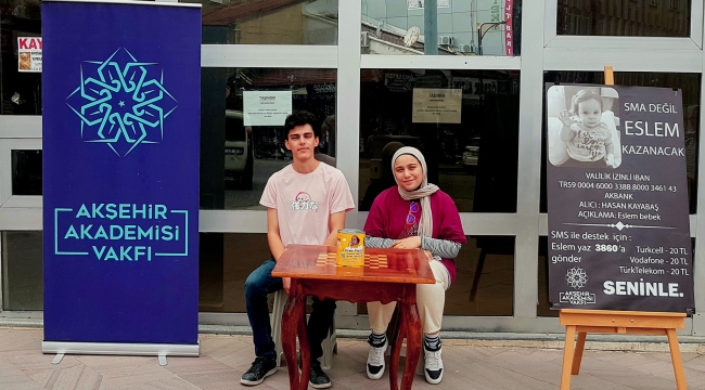 AKŞEHİR AKADEMİSİ VAKFI'NDAN ESLEM BEBEĞE DESTEK 