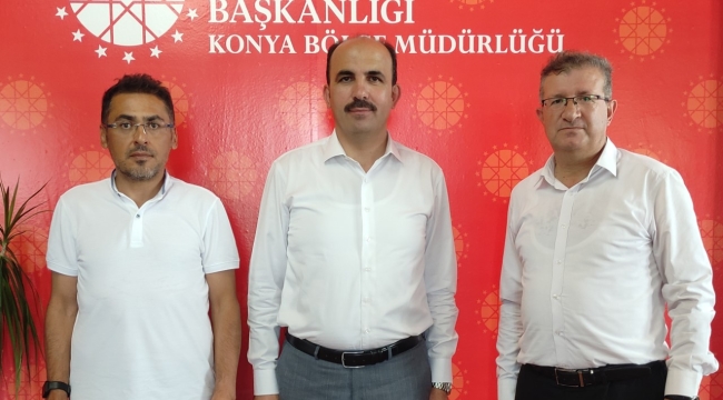 Altay'dan, CİB Konya Bölge Müdürlüğüne Ziyaret
