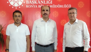 Altay'dan, CİB Konya Bölge Müdürlüğüne Ziyaret 