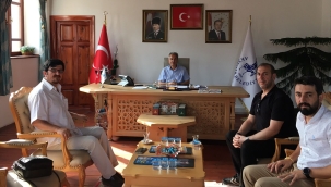 GAZETEMİZDEN BAŞKAN AKKAYA'YA ZİYARET 