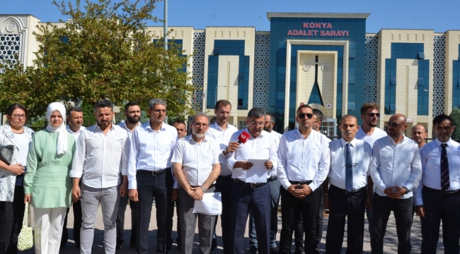 Gelecek Partisi Konya İl Başkanlığı'ndan Suç Duyurusu 