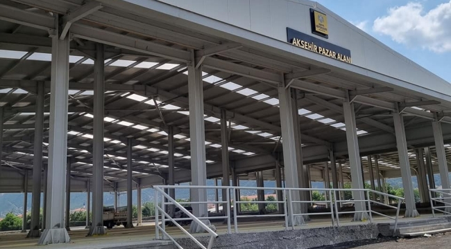 KAPALI PERŞEMBE PAZAR ALANI' KULLANIMA AÇILIYOR 