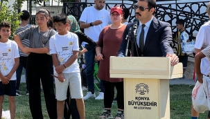 KAYMAKAM BERTAN, YAZ KURSLARI KAPANIŞ PROGRAMINA KATILDI. 