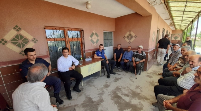 KAYMAKAM KARAHAN'DA MEŞELİK KURTUŞAĞI VE YUKARI PİRİBEYLİ ZİYARETİ 