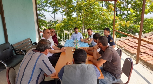 KAYMAKAM KARAHAN'DAN KUZÖREN,TURGUT VE YEŞİLOBA MAHALLESİNE ZİYARET 
