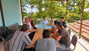 KAYMAKAM KARAHAN'DAN KUZÖREN,TURGUT VE YEŞİLOBA MAHALLESİNE ZİYARET 