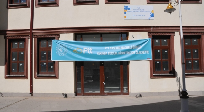 PTT DUDU KADIN ÇARŞISI'NDAKİ YENİ YERİNDE HİZMETE BAŞLAYACAK 