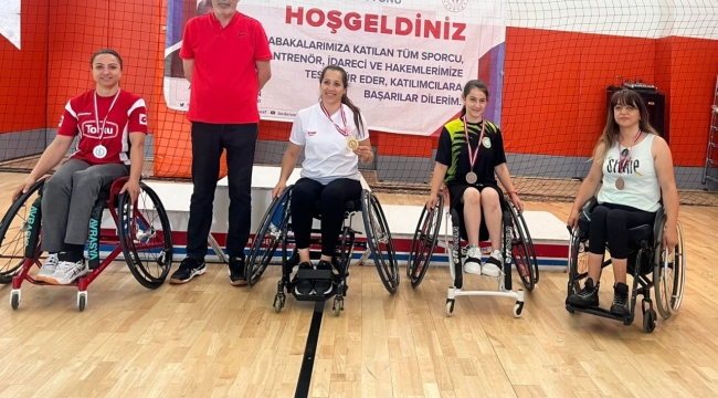 TORKU ŞEKERSPOR'UN PARALİMPİK SPORCUSU EMİNE SEÇKİN'DEN ALTIN MADALYA 