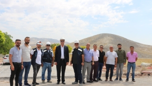 YUNAK'DA DOĞAL GAZ İÇİN İLK KAZMA VURULDU