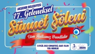 17. Geleneksel Sünnet Şöleni Cumartesi Günü Yapılacak 
