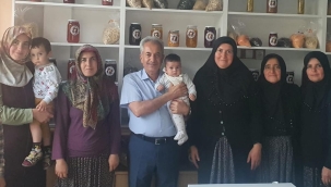 BAŞKAN AKKAYA,GİRİŞİMCİ KADINLARI ZİYARET ETTİ 