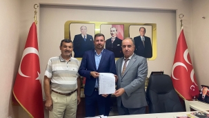 BAŞKAN DİLBER YETKİ BELGESİNİ ALDI 