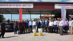 ÇELTİK'DE ''SARI BAHAR PROJESİ'' KAPSAMINDA KANOLA TOHUMU DAĞITILDI 