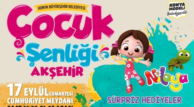 Çocuk Şenliği Yarın Cumhuriyet Meydanı'nda 