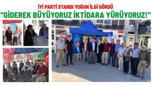 "GİDEREK BÜYÜYORUZ İKTİDARA YÜRÜYORUZ!"
