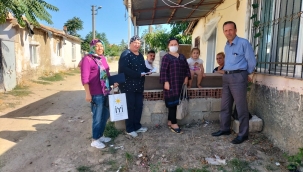 İYİ PARTİ'DEN  ÇAT KAPI ZİYARETİ 