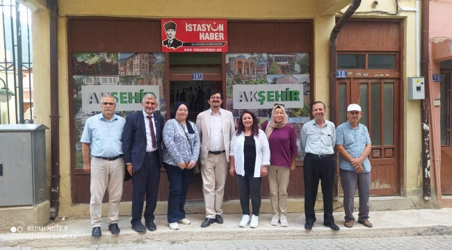 İYİ PARTİ'DEN GAZETEMİZE ZİYARET 