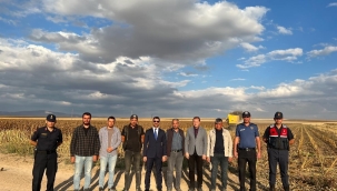 KAYMAKAM BERTAN, ERDOĞDU MAHALLESİNDE AYÇİÇEĞİ HASADINA KATILDI.