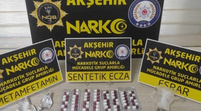 UYUŞTURUCUYLA MÜCADELE TAM GAZ DEVAM EDİYOR. 