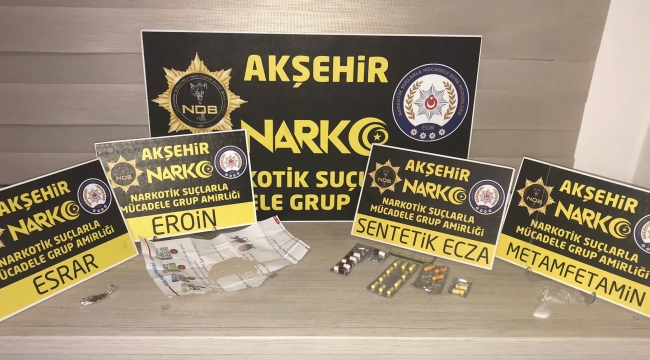 UYUŞTURUCUYLA MÜCADELE TAM GAZ DEVAM EDİYOR. 