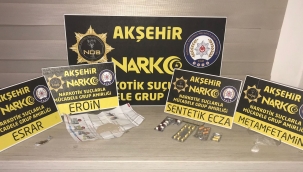 UYUŞTURUCUYLA MÜCADELE TAM GAZ DEVAM EDİYOR. 