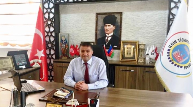 Vehbi Özlen Ilgın TSO'da Göreve yeniden aday oldu 