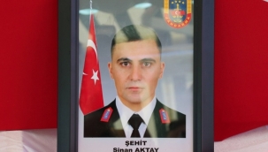 Yunaklı Şehit Sinan Aktay'ın İsmi Hakkari'de Yaşatılacak 