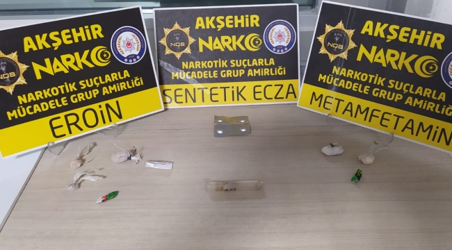 AKŞEHİR'DE UYUŞTURUCUYA GEÇİT YOK 