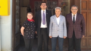 BAŞKAN AKKAYA'DAN GAZETEMİZE ZİYARET 