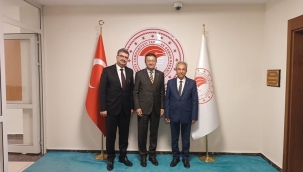 BAŞKAN AKKAYA'DAN TİRYAKİ'YE ZİYARET 