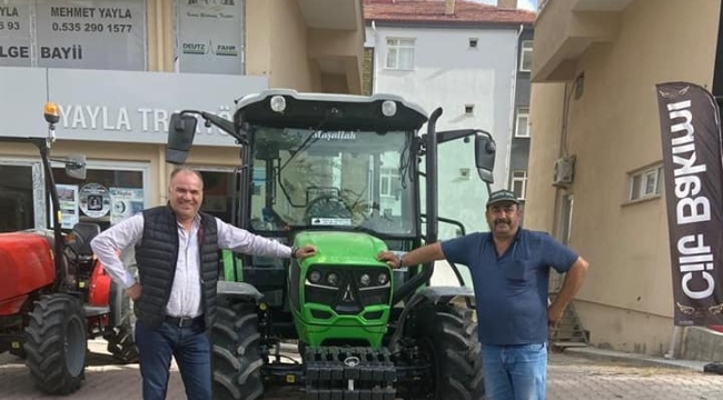 BÖLGE ÇİFTÇİSİ,YAYLA TRAKTÖRÜ TERCİH EDİYOR 