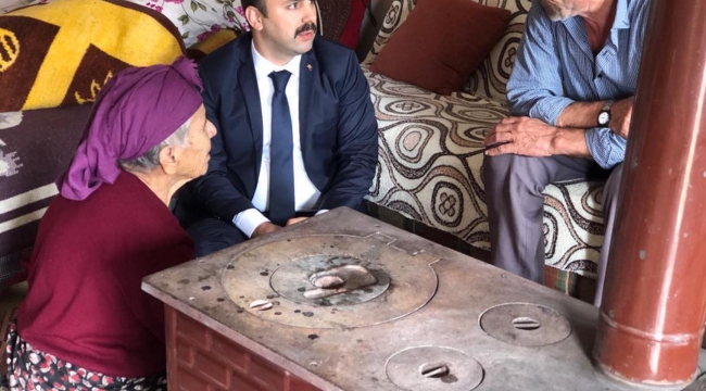 Çeltik Kaymakamı Şahin' den Hane Ziyaretleri 