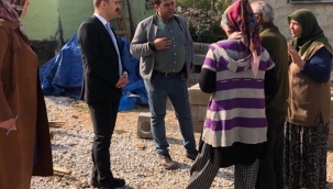 Çeltik Kaymakamı  Şahin,Hane Ziyaretlerine Devam Ediyor