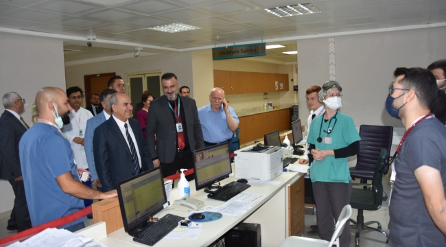 İL SAĞLIK MÜDÜRÜ KOÇ'DAN AKŞEHİR ZİYARETİ 