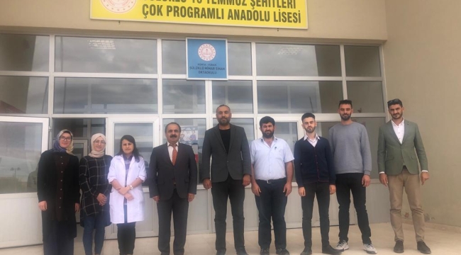İŞCAN'DAN OKUL ZİYARETLERİ 