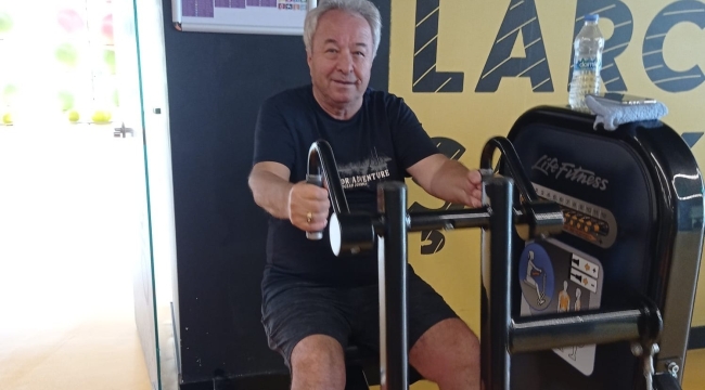 MİRAT ÇİÇEK'İN SPOR KEYFİ 