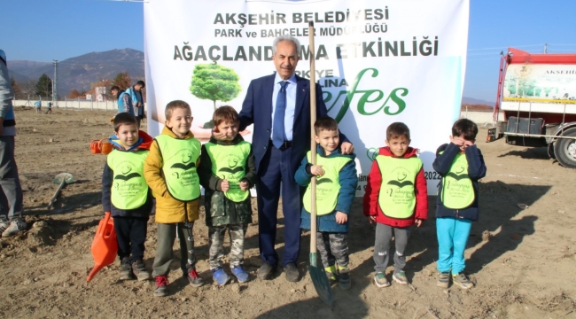 Akşehir Belediyesi; Geleceğe Nefes Projesine Destek 