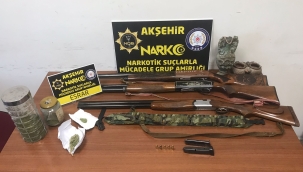 AKŞEHİR'DE POLİS VE JANDARMA'DAN ORTAK UYUŞTURUCU OPERASYONU: 7 GÖZALTI 