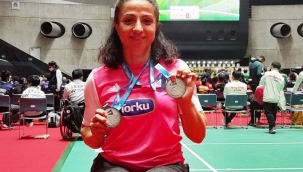 EMİNE SEÇKİN'DEN DÜNYA ŞAMPİYONASINDA İKİ GÜMÜŞ MADALYA 