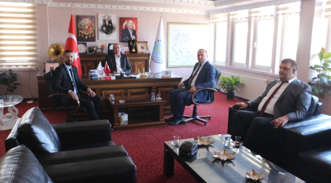 MEDAŞ'DAN BAŞKAN KONAK'A ZİYARET