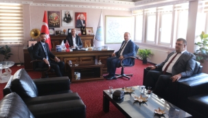 MEDAŞ'DAN BAŞKAN KONAK'A ZİYARET