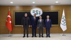 MİLLETVEKİLİ ERDEM VE BAŞKAN AKKAYA'DAN DSİ'YE ZİYARET