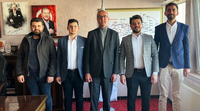 TÜGVA'DAN BAŞKAN ALİ KONAK'A ZİYARET