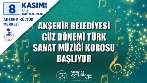 TÜRK SANAT MÜZİĞİ KOROSU MÜZİK SEVERLERLE BULUŞUYOR 