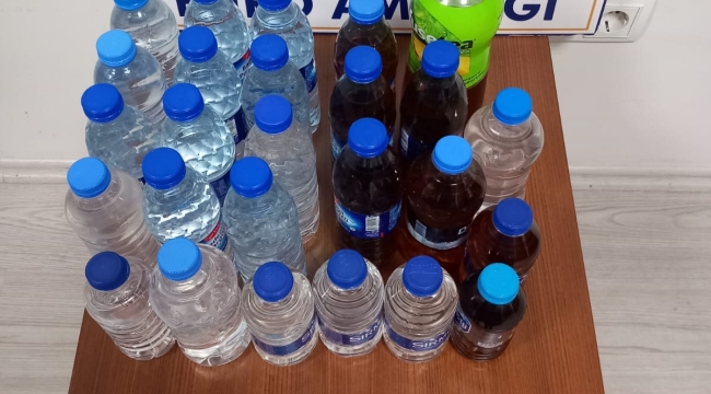 AKŞEHİR'DE SAHTE ALKOL OPERASYONU 