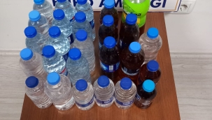 AKŞEHİR'DE SAHTE ALKOL OPERASYONU 