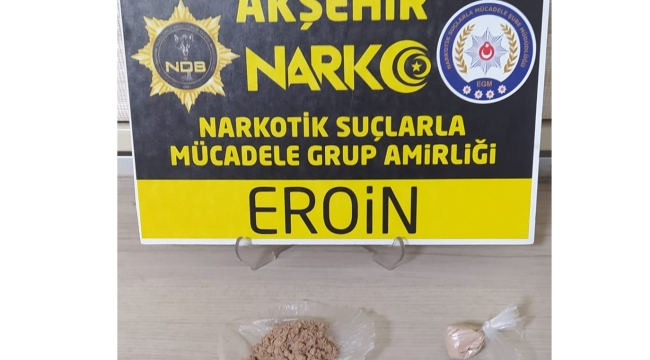AKŞEHİR'DE UYUŞTURUCUYA GEÇİT YOK